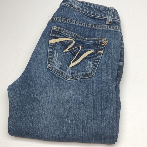 VINTAGE BRODY FLARE BOOT JEANS 27x31 BRODY QUALITY ๐ - Picture 1 of 13